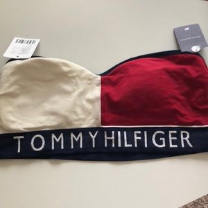 NWT Tommy Hilfiger mesh bandeau top